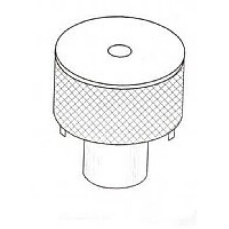 Fmi Products Llc FMI RTT-8DM 8 Inch Round Cap with Slip Section and Mesh RTT-8DM